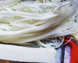 大根麺(冷やし混ぜ麺風)作り方1写真