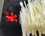 大根皮のきんぴら作り方3写真
