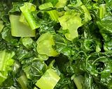 大根葉の炒め物作り方4写真