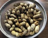 茹でピーナッツの蜂蜜がけと砂糖がけ作り方1写真