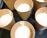 甘熟柿のカップシフォンケーキ作り方5写真
