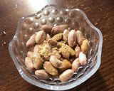 茹でピーナッツの蜂蜜がけと砂糖がけ作り方4写真