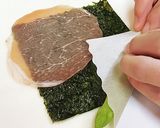 海苔とアスパラの春巻き作り方5写真
