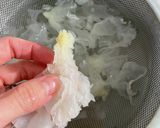 【漢方薬膳】银耳雪梨汤　喉の乾燥や咳に作り方2写真