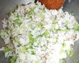 大根の葉茎で作る‥簡単「菜飯」作り方5写真