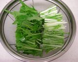 ＊水菜の彩りサラダ＊作り方1写真