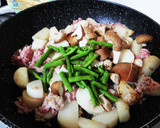 長芋と挽き肉のバター炒め作り方7写真