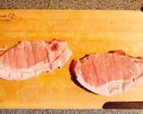 トンカツ用のお肉で、パイコー風揚げ焼き♪作り方1写真