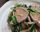 塩分控えめなのに美味しいレバニラ炒め作り方7写真