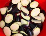 肉だんごとなす、揚げ豆腐煮作り方1写真