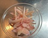 なめ茸塩昆布、岩下の新生姜の炊き込みご飯作り方2写真