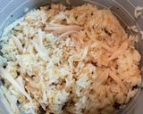 なめ茸塩昆布、岩下の新生姜の炊き込みご飯作り方5写真