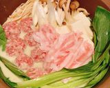 枝豆香る〜♪肉団子のずんだ風豆乳鍋作り方8写真