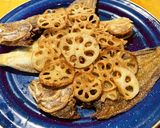茶色いおかず米粉揚げカレイと蓮根チップ作り方5写真