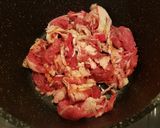 【10分】牛肉とネギの何だろう(1人前)作り方2写真