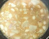 大根豚こま玉ねぎ業スーの里芋で温か豚汁作り方5写真