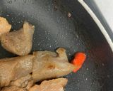 簡単！こんにゃくと豚小間のオイスター炒め作り方3写真