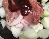 豚肉と玉ねぎの「八宝醤」コチュジャン炒め作り方1写真