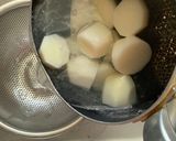 ほっこり♡里いもの味噌煮作り方2写真