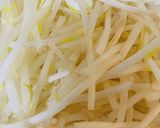 超ヘルシー豆苗と人参ともやしのレンジ蒸し作り方3写真