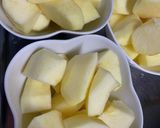 レンジで簡単。ホットりんご作り方1写真