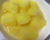 レンジで簡単。ホットりんご作り方4写真