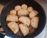 れんこんのはさみ照り焼き作り方4写真