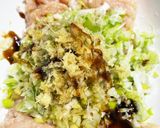 鍋にネギたっぷり鶏団子。シンプルが一番。作り方1写真