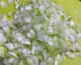 鍋にネギたっぷり鶏団子。シンプルが一番。作り方6写真