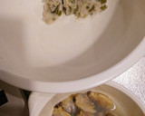 インゲンとアサリのわさび漬け和え作り方1写真