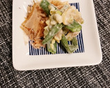 インゲンとアサリのわさび漬け和え作り方4写真