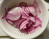 赤かぶの甘酢漬け作り方1写真