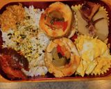 チキンロール、いか里芋煮　弁当作り方2写真