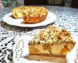 バナナとラムレーズンのチーズケーキ作り方24写真