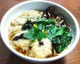 牡蠣と白子の温かい天ぷら蕎麦　発酵玉葱作り方8写真