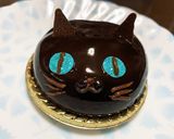 ハロウィンにどう？黒猫のコーヒームース♪作り方3写真
