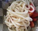 トマトのうどん作り方3写真