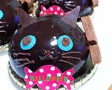 ハロウィンにどう？黒猫のコーヒームース♪作り方6写真