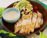 さっぱり～鶏肉のヨーグルトソースかけ作り方5写真