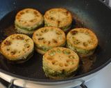 鶏高菜のれんこん挟み焼き作り方4写真