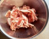 ［茶色いおかず］豚肉とちくわぶの旨煮作り方1写真