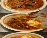 美味ドレとごましゃぶで温玉ビビンバ丼作り方2写真
