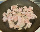 【簡単】とり皮とナスの生姜焼き作り方4写真