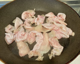 【簡単】とり皮とナスの生姜焼き作り方4写真