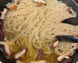 出汁パックで簡単きのこニンニク和風パスタ作り方5写真