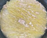 ★ワンパン★ツナクリームパスタ作り方2写真