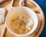 95℃ 離乳食 しらすと野菜のおかゆ作り方32写真