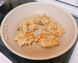 大葉アクセント！蓮根としらすのかき揚げ丼作り方5写真