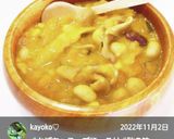 “食べるかぼちゃスープ&豆･きのこ入”作り方2写真
