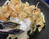 昭和のナポリタン風！鶏のケチャップ炒め作り方3写真
